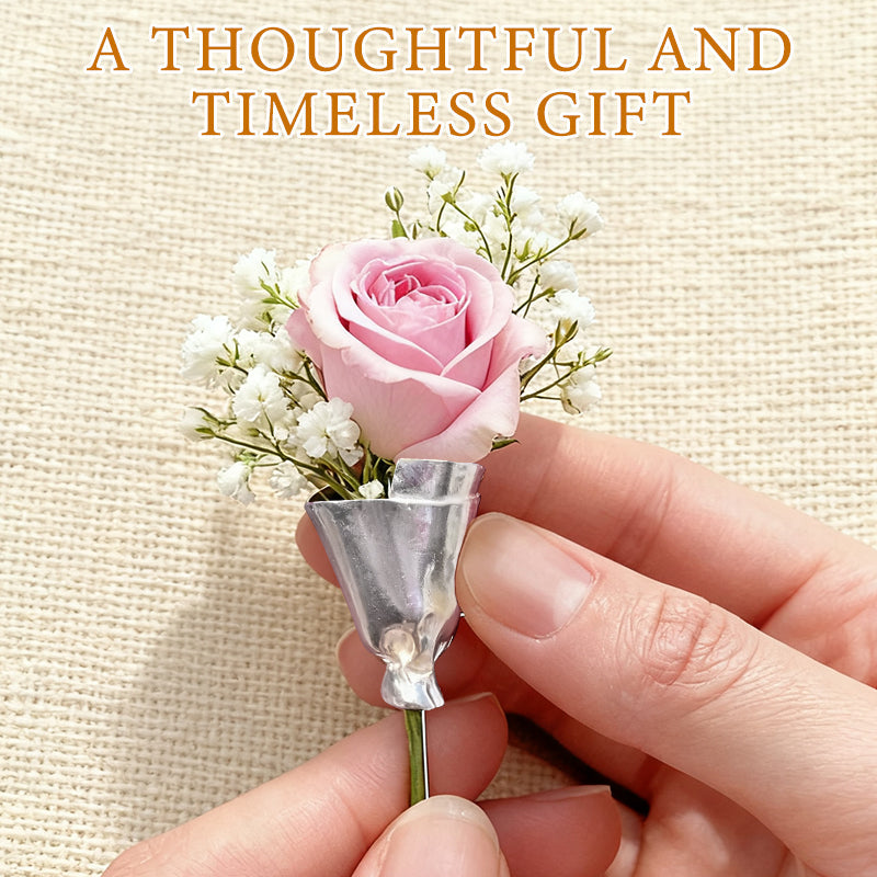 Käytettävä kukkakimppu-klipsi