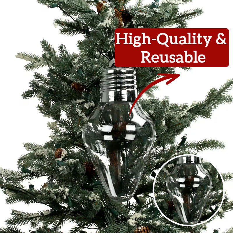 💡DIY Muoviset hehkulamppukoristeet