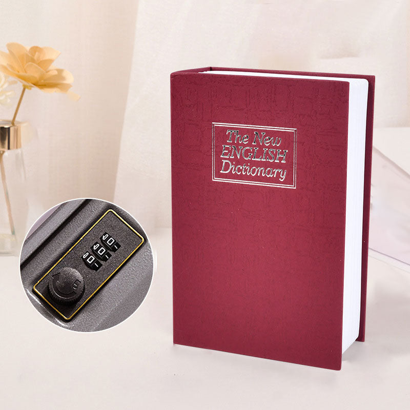 Simuloitu kirjan salasanalaatikko