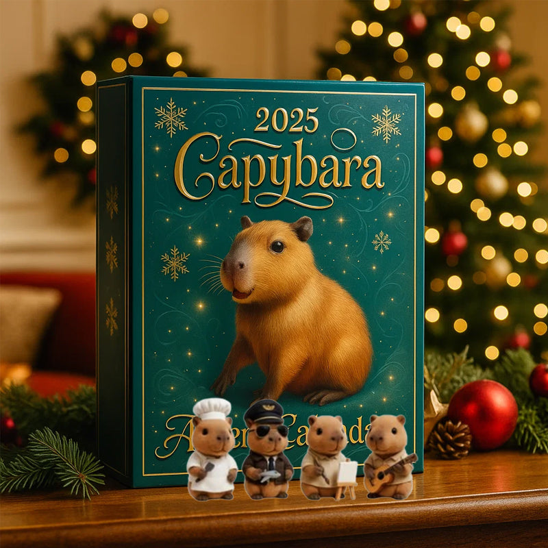 🐾 2025 Capybara-joulukalenteri — 24 päivää mukavia yllätyksiä 🎄✨