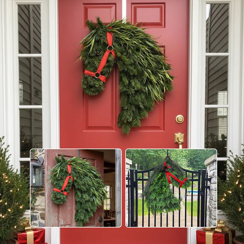 🐴Hevosen pään seppele ovelle