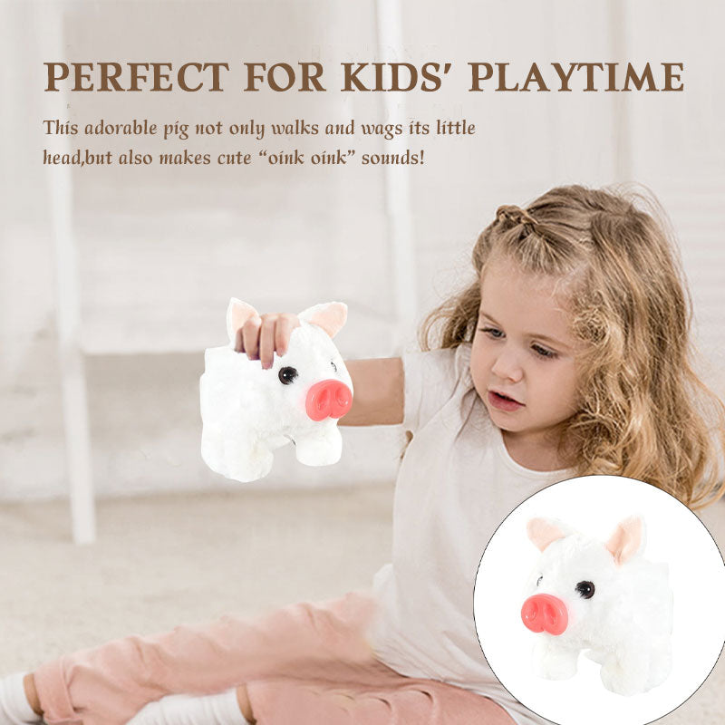 🐷Sähköinen kävelevä sika-pehmolelu