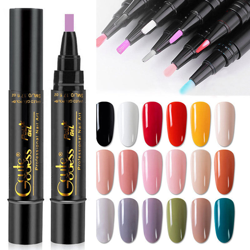 Yhden Vaiheen Liima, Kolme-in-one-kynsilakkageelikynä