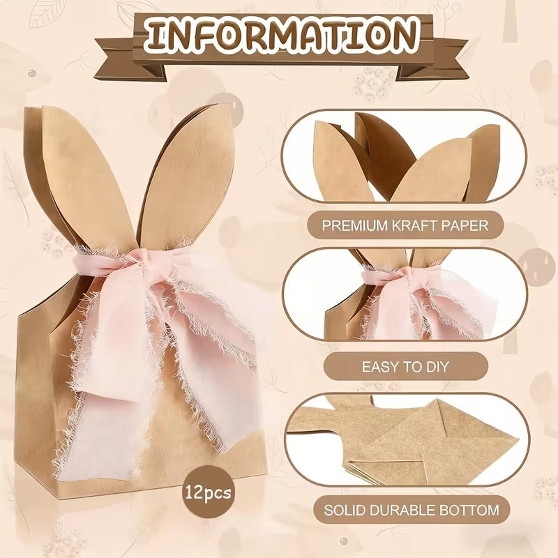 🐰 שקיות מתנה של ארנב הפסחא