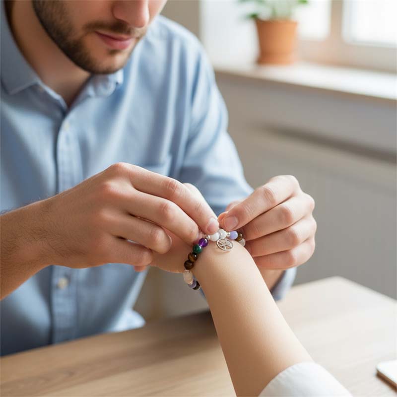 Kaksitoista Horoskooppikiviranneketta