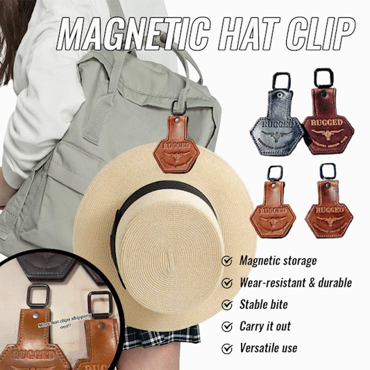 🧢 Magneettinen hattuklipsi