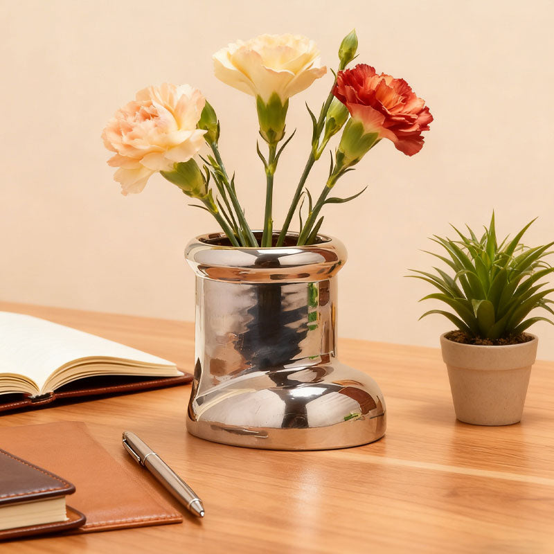 Söpö kenkämuotoinen maljakko💐🌼🌿