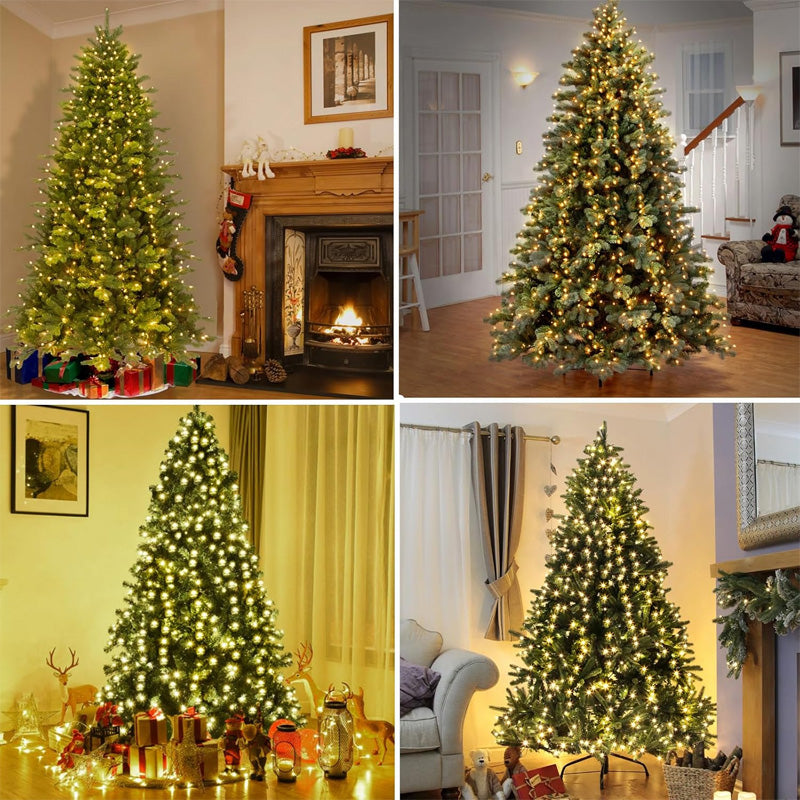 🎄 LED-rengas, viisikärkinen tähti, joulukuusen valo 🎄