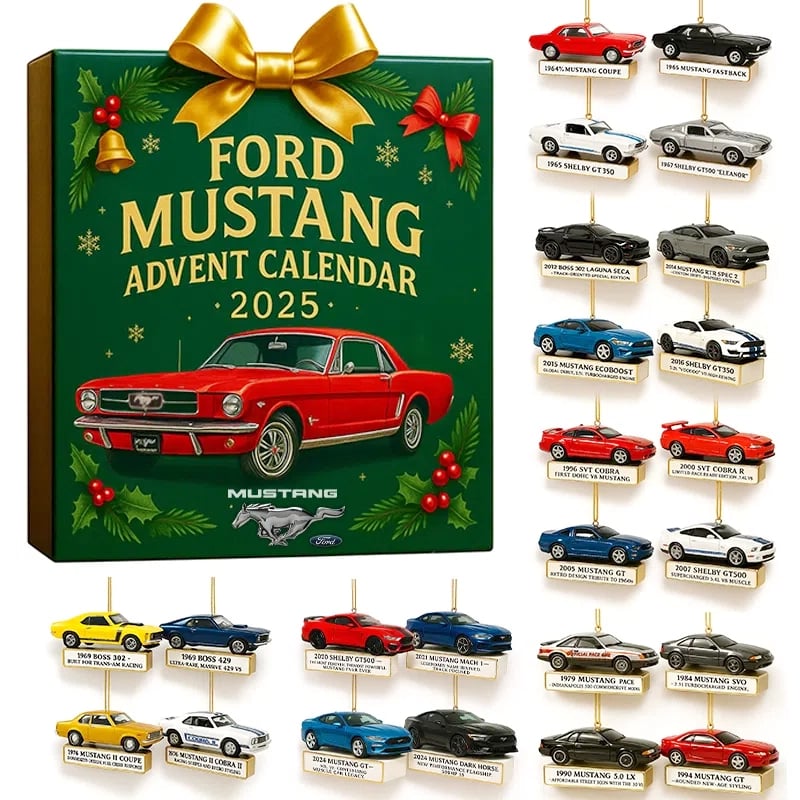 🎄2025 Mustang-joulukalenteri
