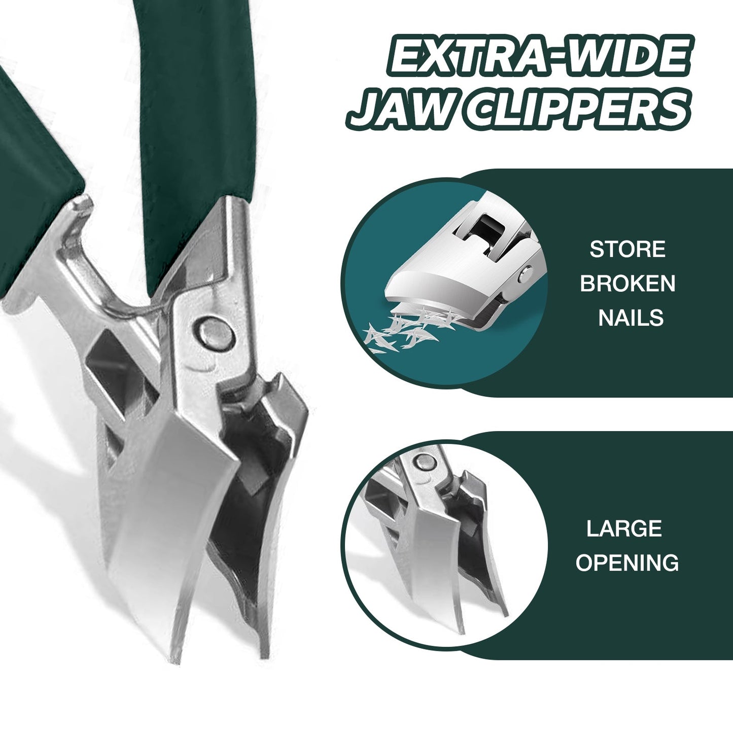 Teräväkärkiset, viistot reunat kynsisakset