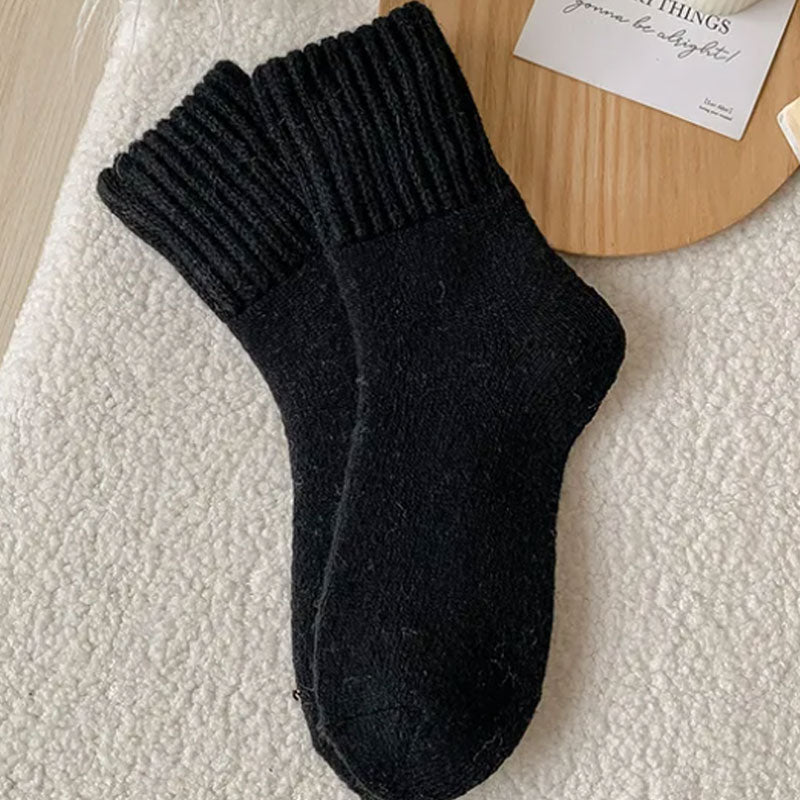 🧦 Lämmittävät villasukat, keskipitkät