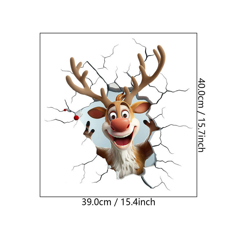 🎅✨ Jouluikkunatarrat - Luo juhlava tunnelma kotiisi!