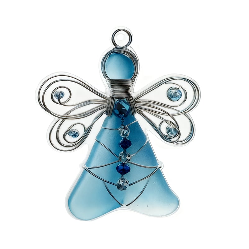 🌊Käsityönä tehty enkelikoriste