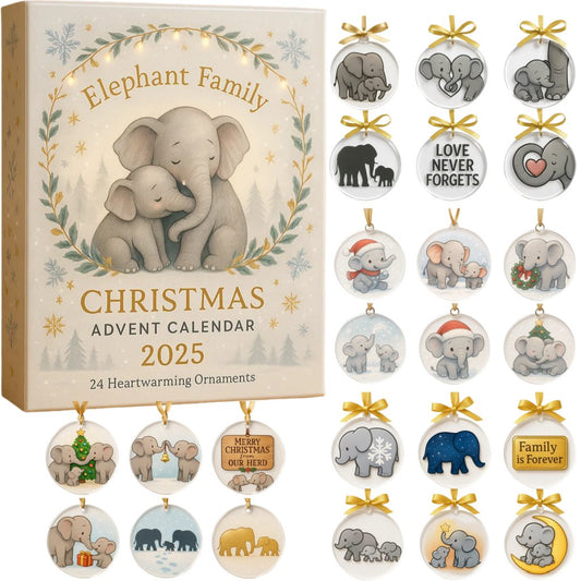 🐘💖Elefanttiperheen joulukalenteri 2025