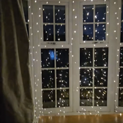 🎁Varhainen joulualennus 49 %🎅LED-valosarja, USB-virtalähteinen LED-valoverho lahjojen pakkaamiseen