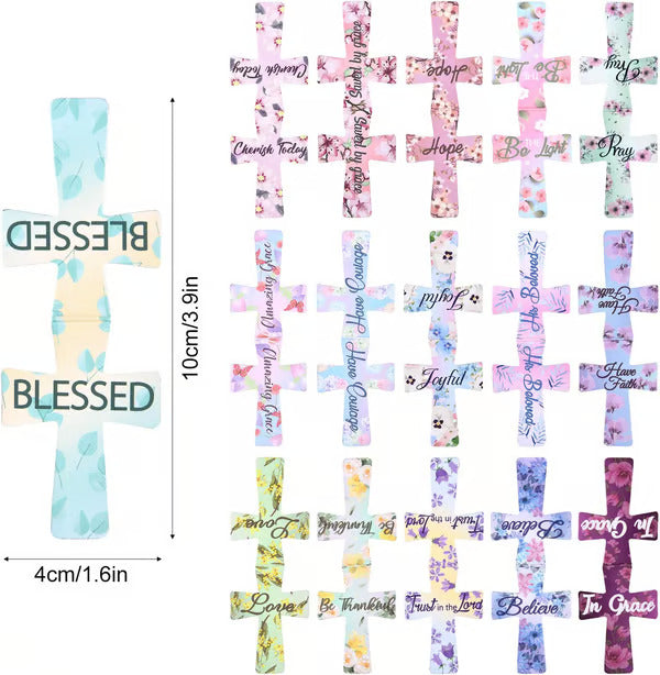 🔥VIIMEINEN PÄIVÄ OSTA 2, SAAT 1 ILMAISEKSI📖16 kpl magneettisia ristimerkkejä lahjaksi raamatuntutkijoille, lukijoille, opettajille ja opiskelijoille🌸✝️