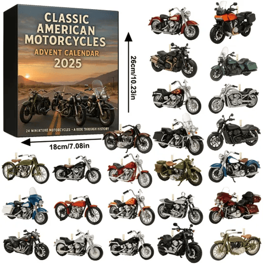 🔥Viimeinen päivä 49 % ALENNUS -2025 Amerikkalainen moottoripyöräkalenteri