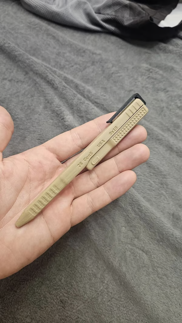 3D-tulostettu Liukukärkikynä🖊️