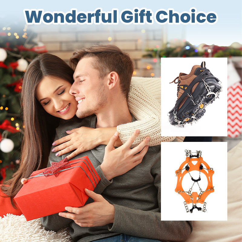 🔥HOT SALE🔥Luistamattomat jääraudat ulkoilukengille ja -saappaille