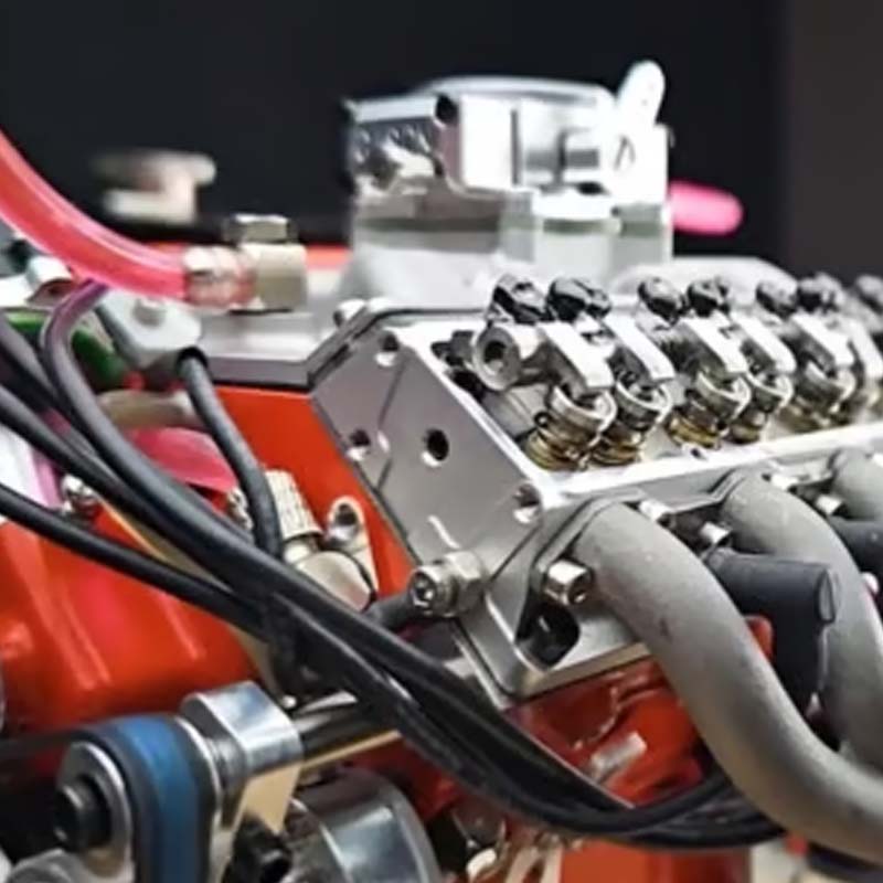 🔥 Pienikokoisten V8 OHV-bensiinimoottoreiden mallirakennussarjat