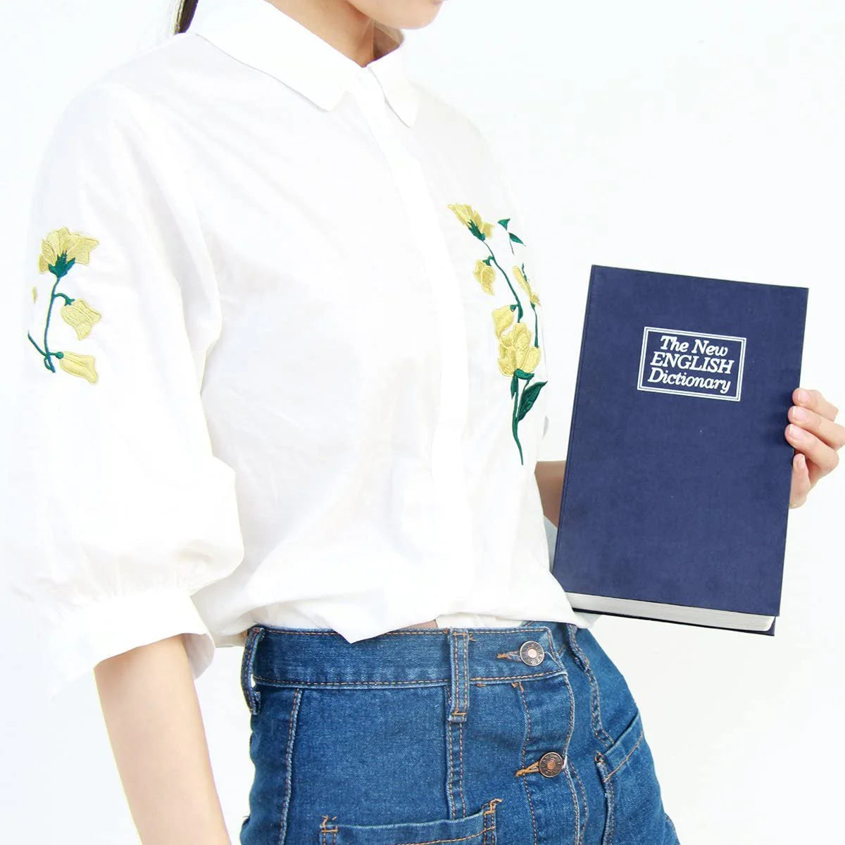 Simuloitu kirjan salasanalaatikko