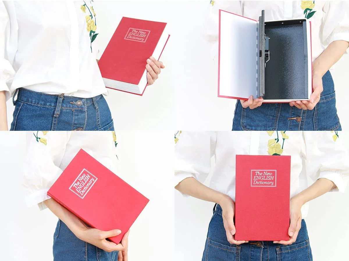 Simuloitu kirjan salasanalaatikko