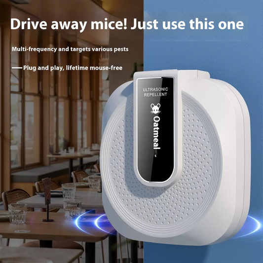 Ultrasonic anti-boating and rat repeller is powerful - 360° smart technology