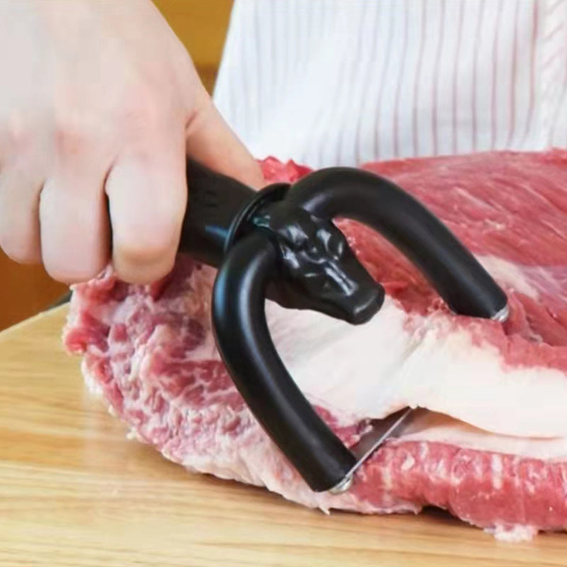 🥩 מכשיר ידני להסרת שומן מבשר בקר וחזיר